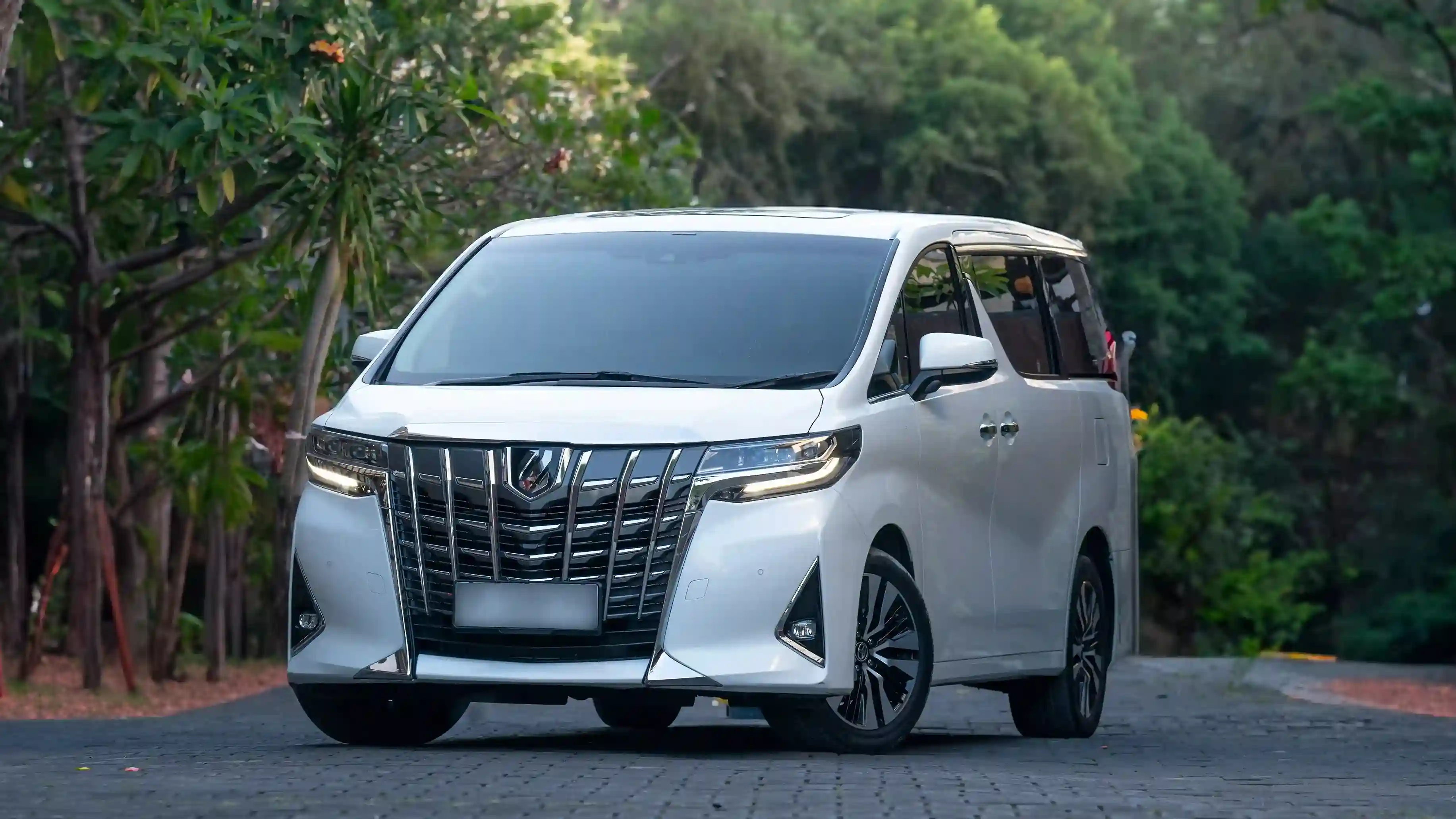 Private Toyota Alphard with Muslim-friendly driver in Bali