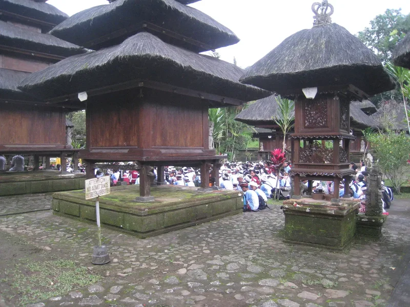 Pura Luhur Batukaru, a mountain temple in Tabanan, Bali
