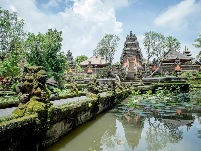 Ubud water palace pavilion, Bali