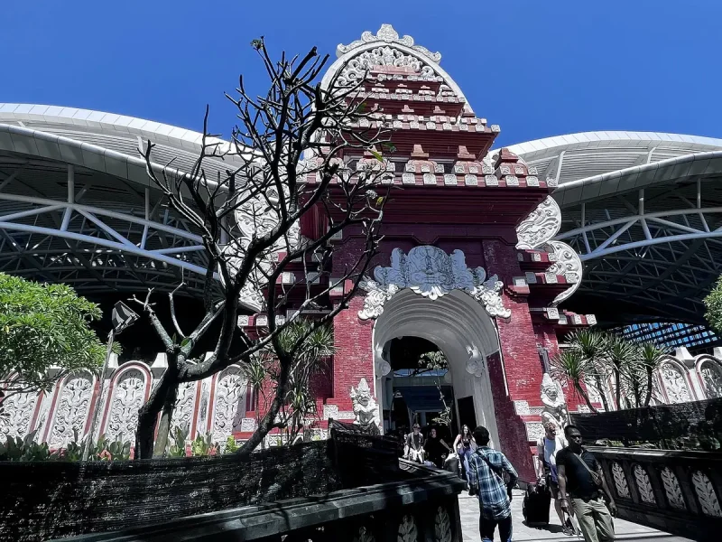 I Gusti Ngurah Rai International Airport terminal, Denpasar, Bali