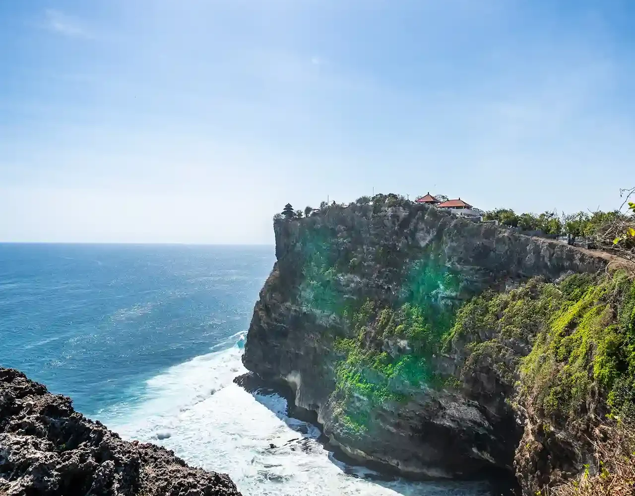 Uluwatu clifftop temple in south Bali