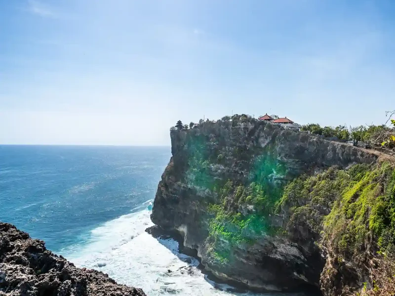 Uluwatu clifftop temple in south Bali